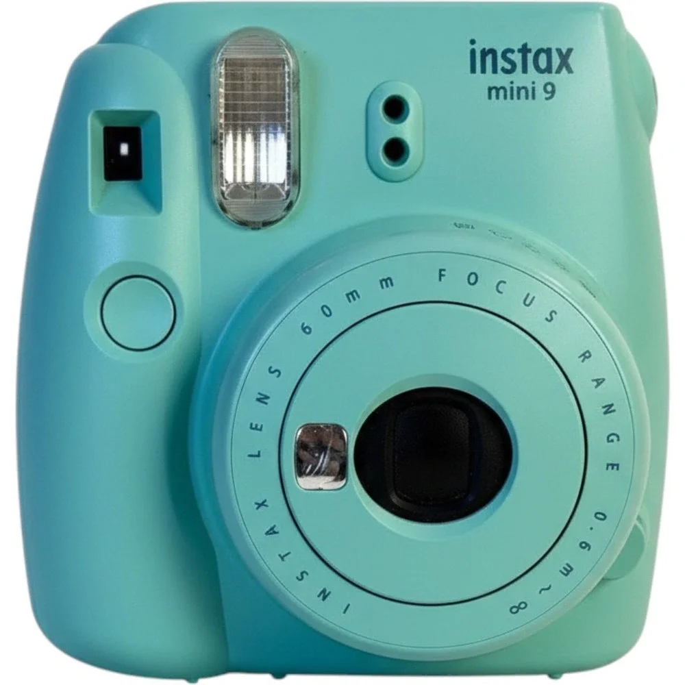 Fujifilm Instax Mini 9 Instant Film Camera Seafoam Green Travel Photography Pic